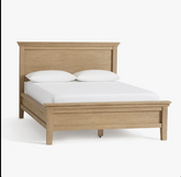 Indian Hand Carved Solid Wood King Size Bed Natural 127